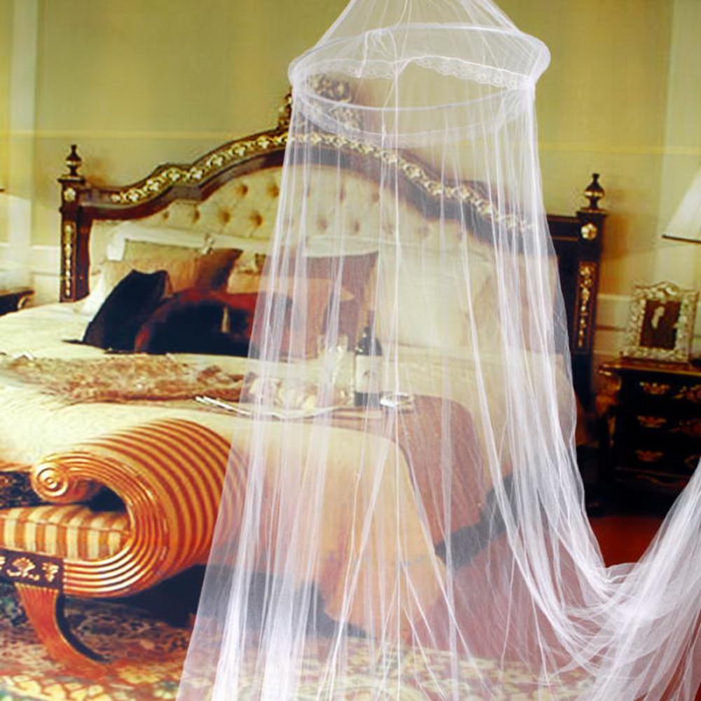 1pcs Elegant Round Lace Insect Bed Canopy Netting Curtain Dome Mosquito Net