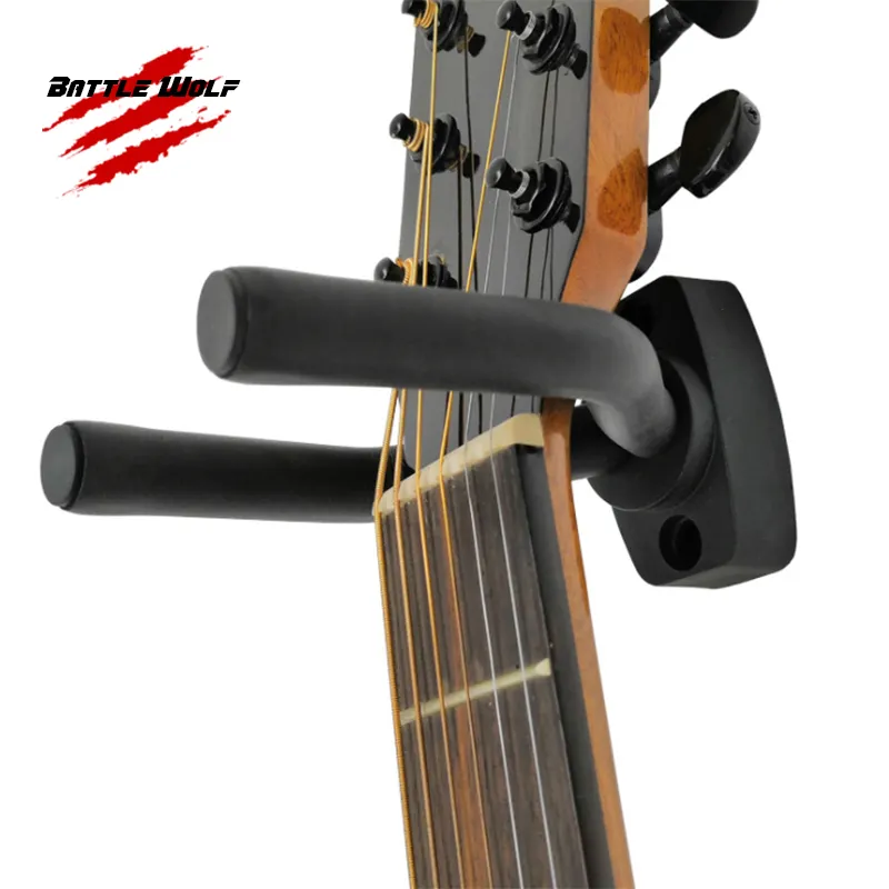 Wholesale Adjustable Guitar Hanger Wall Mount For Acoustic Classic Electric Guitar Bass