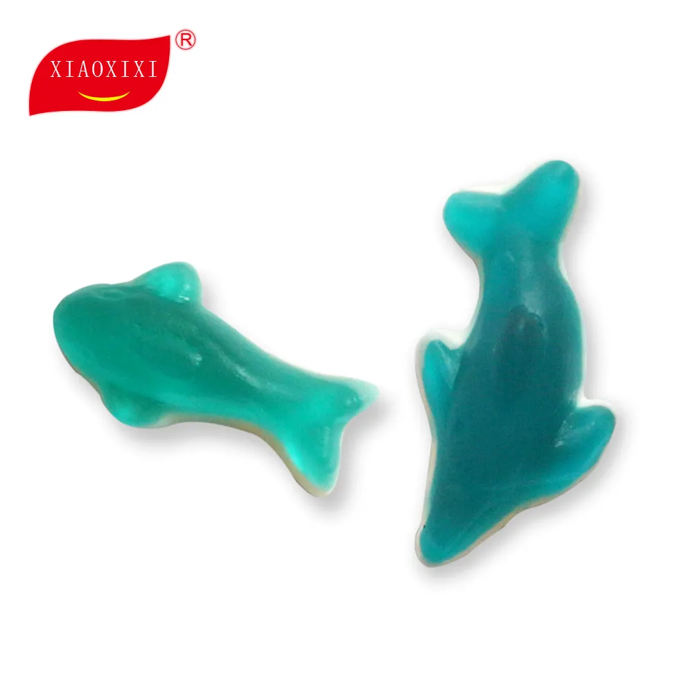 Гигантские конфеты в форме дельфина, желейные конфеты