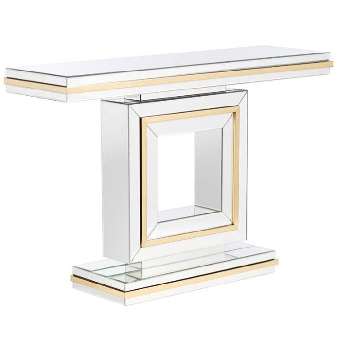 Wholesale Contemporary mirrored glass Buffet Server, 38-Inch
