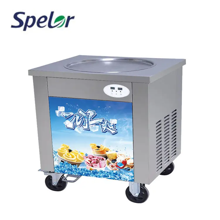 Wholesale Promotional Prices Fried Ice Cream Roll Maker Machine Fry