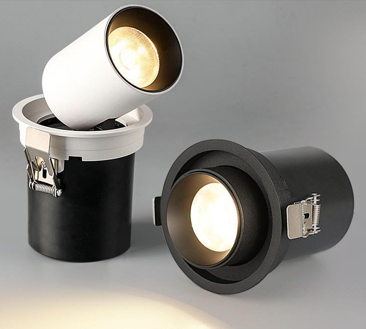 Новый Регулируемый Grillelight Встраиваемые Светодиодный прожектор светильники для магазин одежды отель крытый свет
