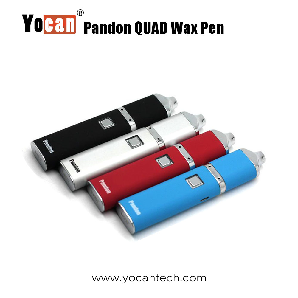 2016 лучшие воск dab ручки КБР порошок Yocan Pandon воск испаритель с 2 кварцевое стекло катушки
