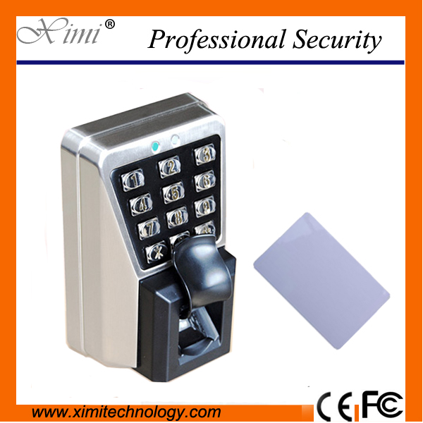 TCP/IP отпечатков пальцев система контроля доступа с card reader MA500 управления двери машины и рабочего времени дополнительно