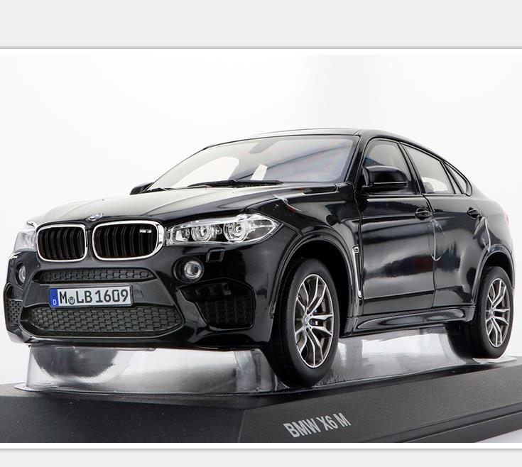 Новая 1:18 немецкая модель автомобиля 2016 Norev отливка X6M черная