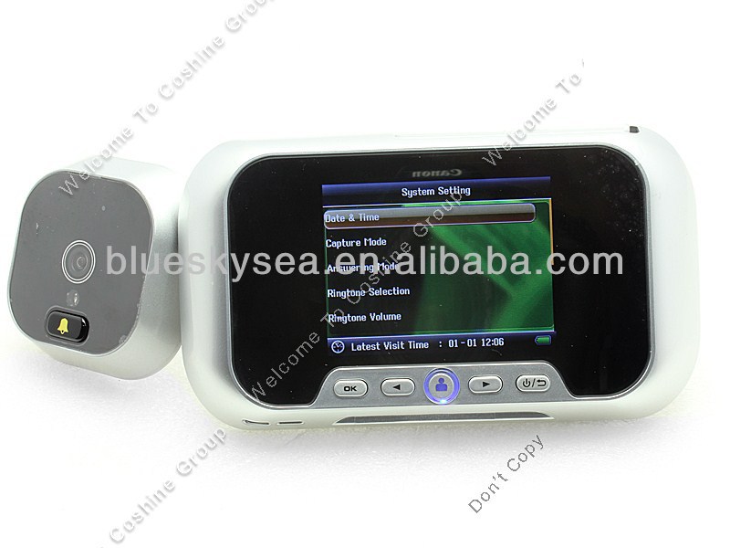 Eques Li-Battery R01S 2,8 умный глазок Визуальный дверной звонок видеокамера DVR