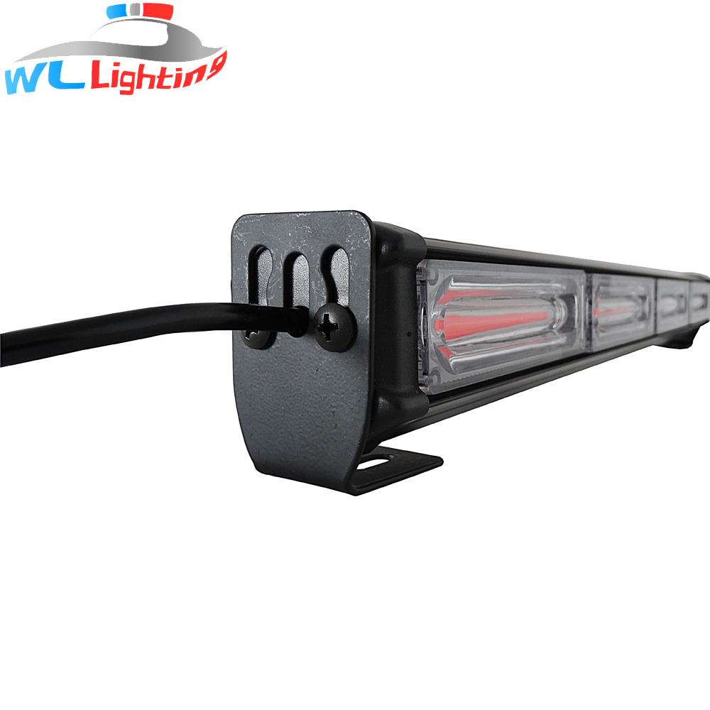 LED COB 70W 12V 24V аварийного трафика advisor полиции световой предупреждение направленный свет бар