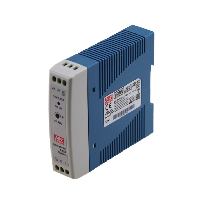 Mean well MDR-20-12 20W 12v DIN Rail Power Supply 20w plastic DIN Rail