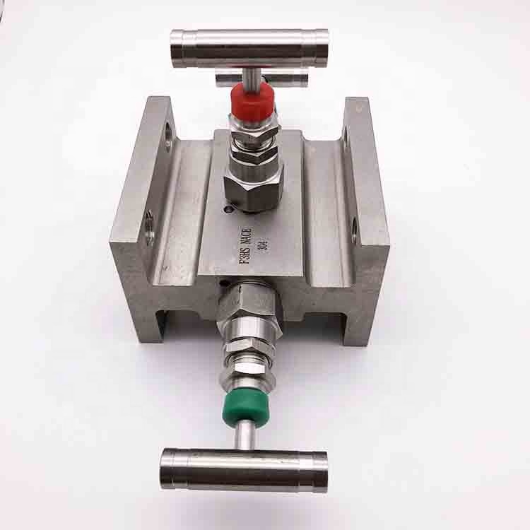 Ss316 1/2NPT 6000psi гидравлический 5 трехходовой клапан коллектора