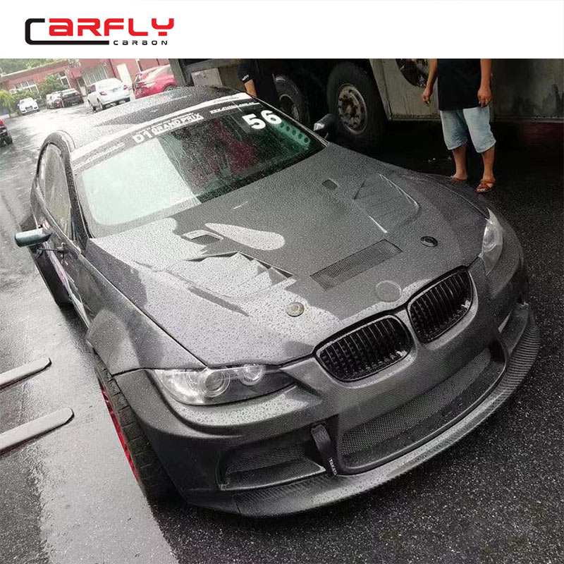 Карбоновое волокно HM Style Body Kit для BMW E92 M3 Wide Body kits