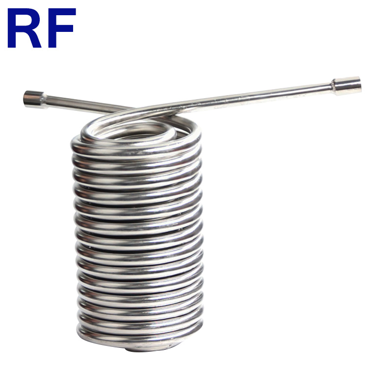 RF Stainless Steel 304 316L Double Condensing Coil with NPT port for Bho Extractor