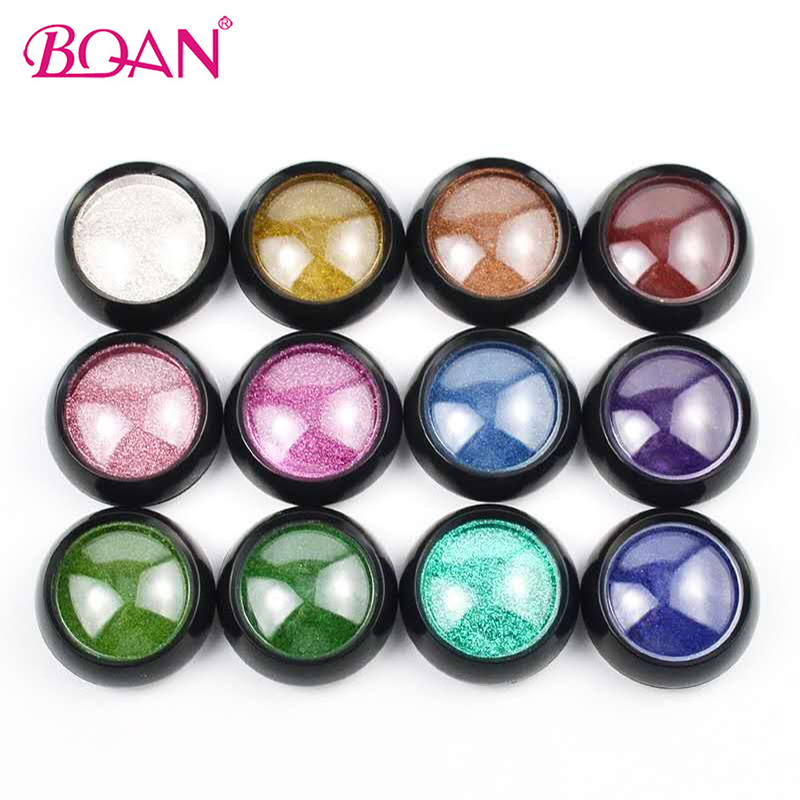 Mirror Glitter Effect Cosmetic Pigment Nail Art Powder For Professional Nail Decoration