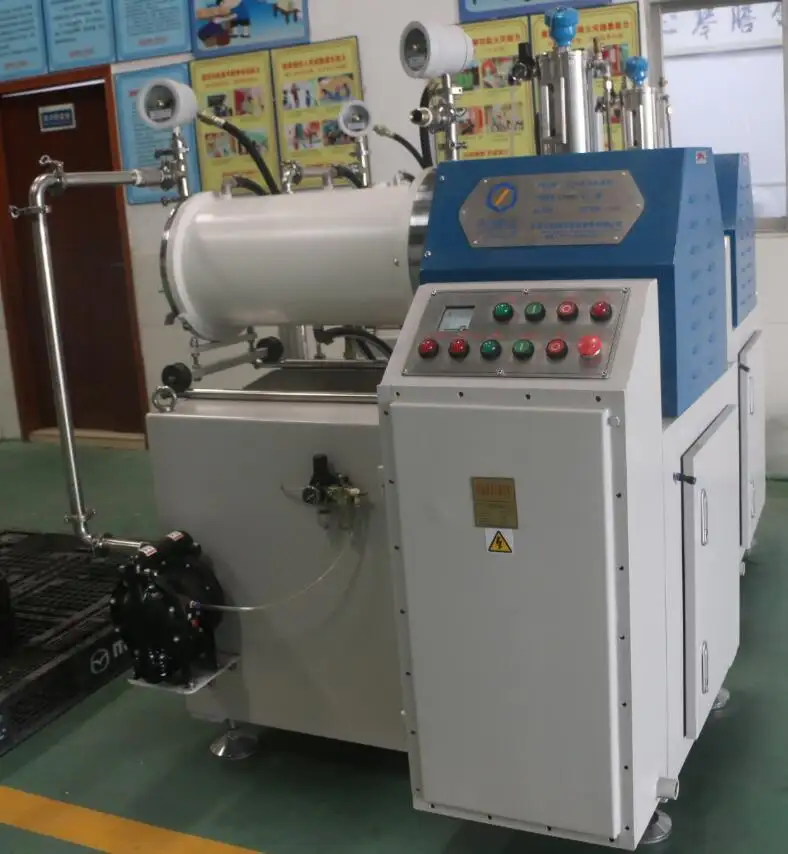 Bead Mill China Good Supplier 30L Grinding Capacity Disc Type Horizontal Bead Mill For Pigment