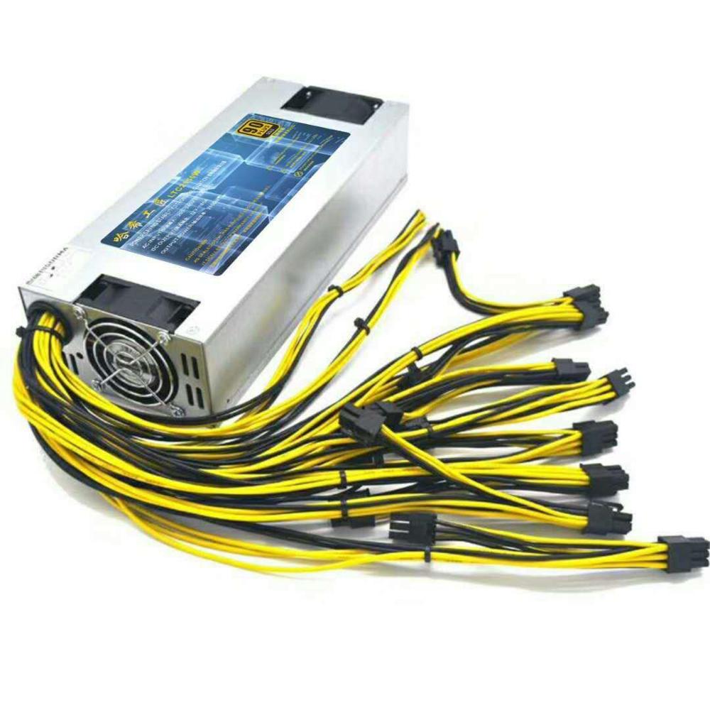 Высокая мощность Питание 1800 Вт добыча питание для Antminer s9 L3 + T9 B3 A3 A8 RR200 и т. д. bitcoin шахтер
