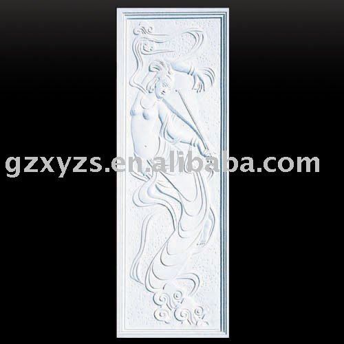 Plaster relief sculpture--the goddess