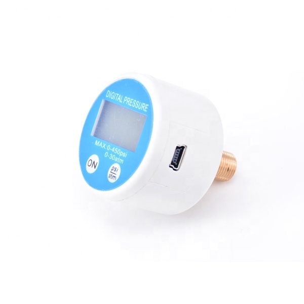 Цифровой Манометр 0-30 атм/450psi G1/8 RS232 USB5V на батарейках