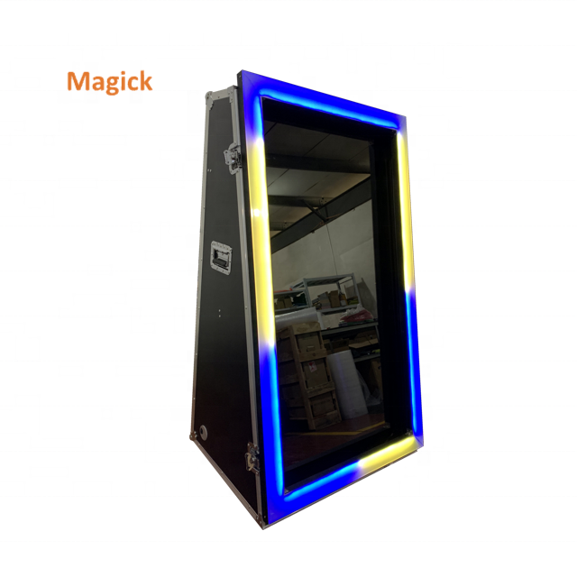 Wedding Selfie Me Magic Mirror Photo Booth Use LED Frame For Sale