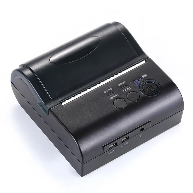 Head Mobile USB/Bluetooth pos 80 printer thermal driver, mobile pos with printer, printer thermal pos QR Code Printer with batte
