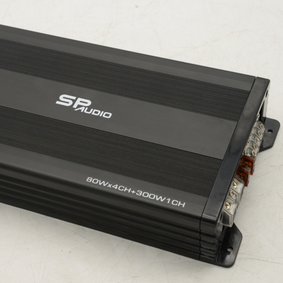 5-канальный RMS 80Wx4CH + 300Wx1CH автомобильный усилитель 12v аудио усилитель класса D автомобиля музыкальная система