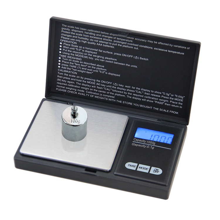 Цифровые Карманные ювелирные весы, 100 г, 0,01 г