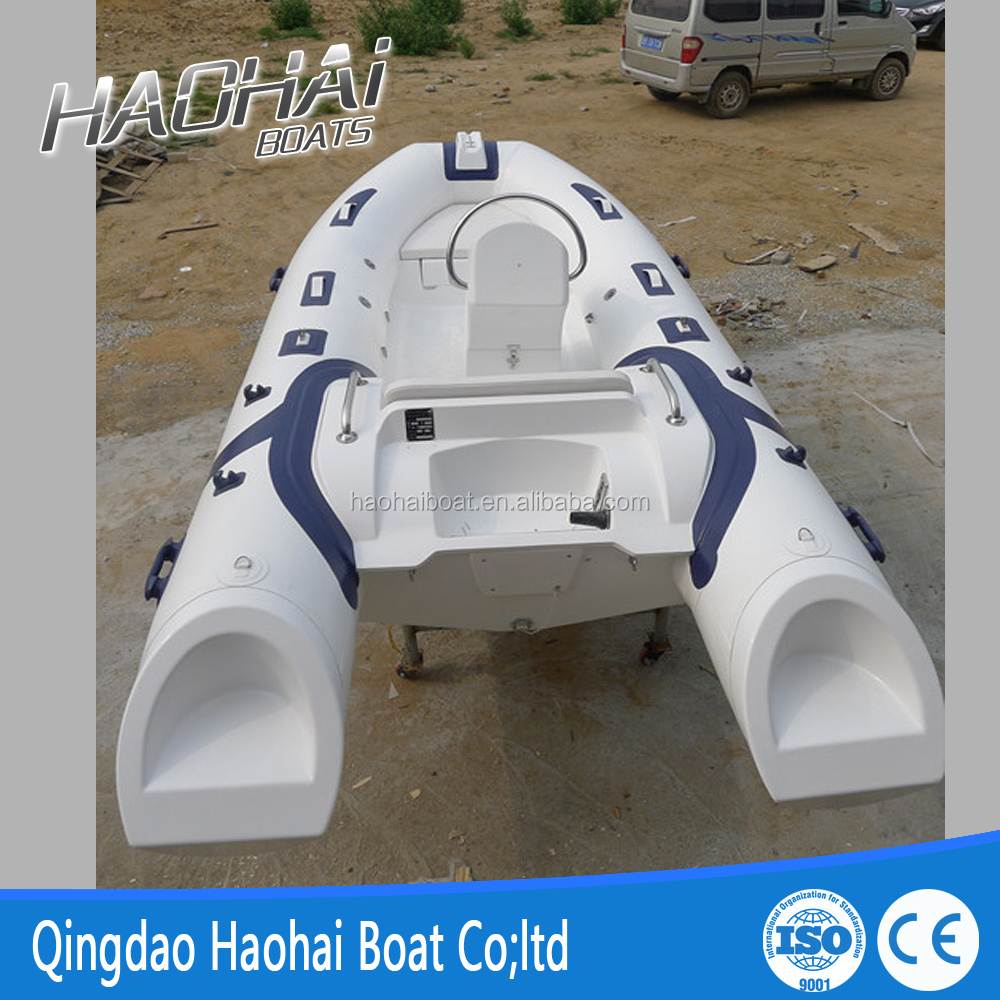 12.8ft rib 390 см роскошные ПВХ надувные стекловолокна складной лодка с подвесным двигателя