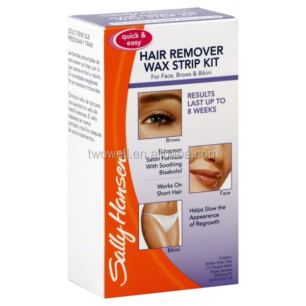 easy and quick hair remover waxing paper strips