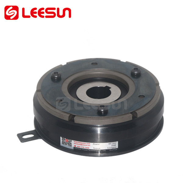 LEESUN MCS-006-09 производство китайского производителя электромагнитного сцепления 24 В, сухие Одноплатные электромагнитные тормоза с направляющими
