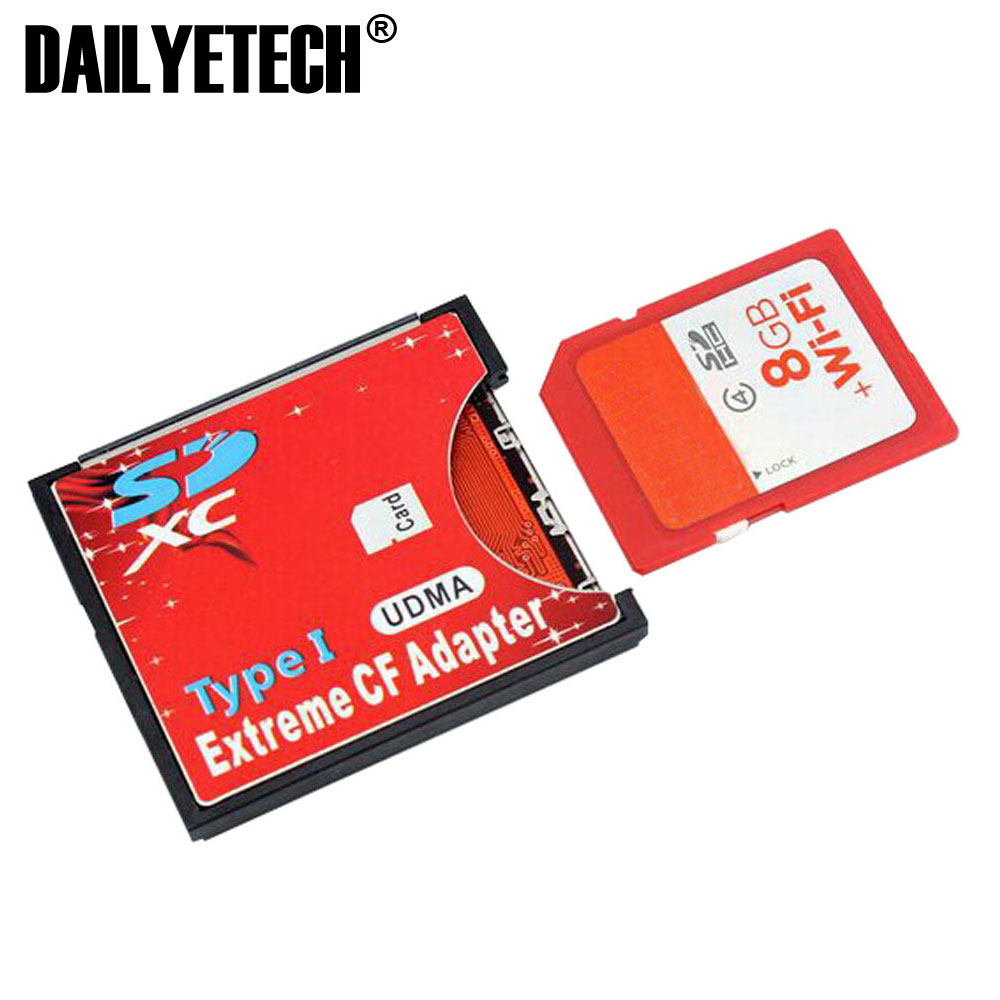 SD карта CF Compact Flash Устройство чтения карт памяти адаптер типа I от dailyetech