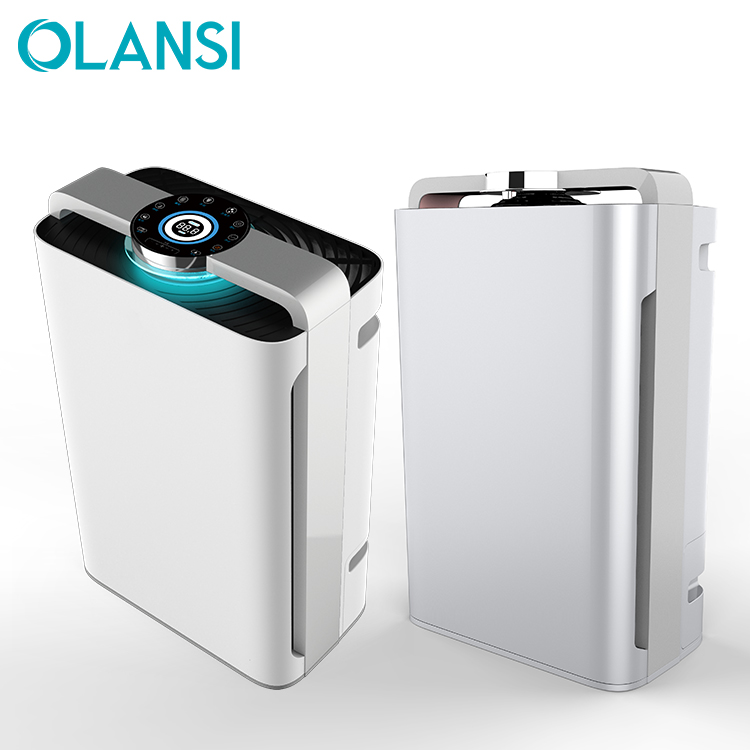 china product olansi k08 auto multifunctional portable PM2.5 display cheap airpurifier for home