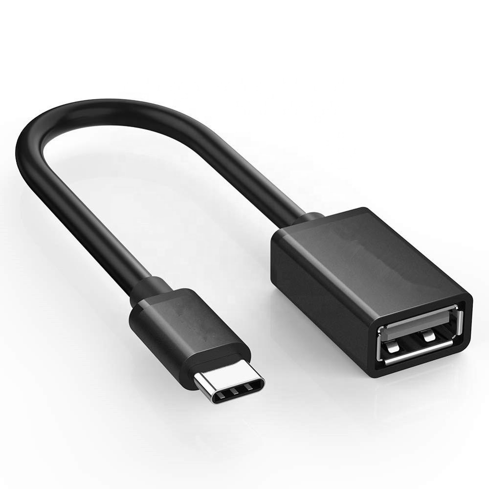 USB C к USB OTG Кабель-адаптер, Тип C до USB-A 3,0 женский разъем совместим для Samsung Galaxy S8/9 и многое другое