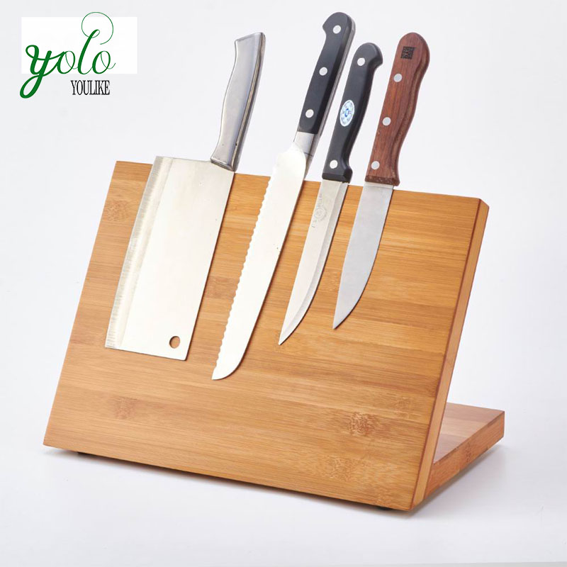 Первый класс Bamboo Магнитный нож блок