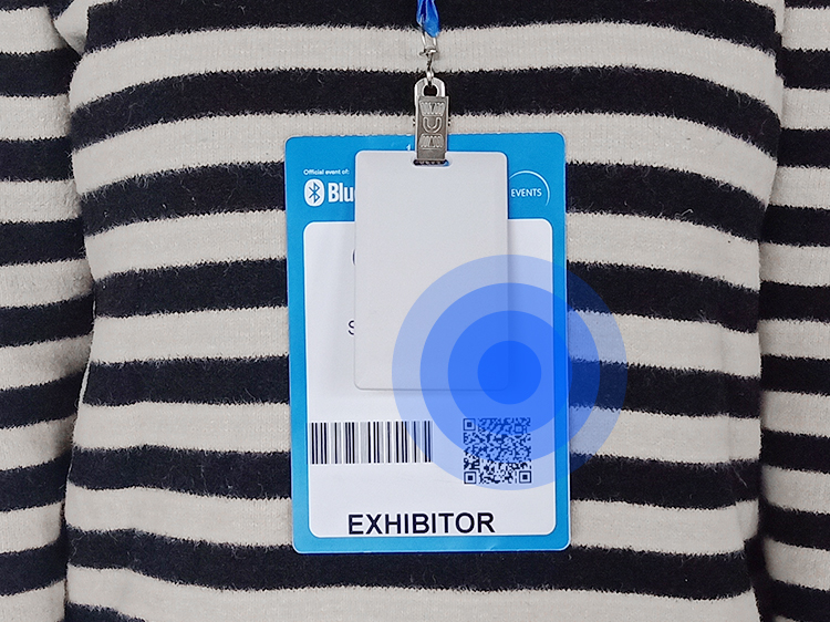 BLE card маячок ibeacon для внутреннего позиционирования bluetooth, переносной маячок для отслеживания людей, Minew C7