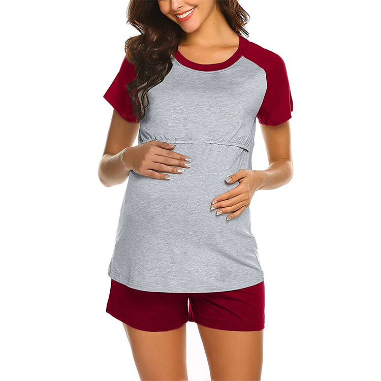 New Style Plus Size Maternity Wear Women T Shirts Suit