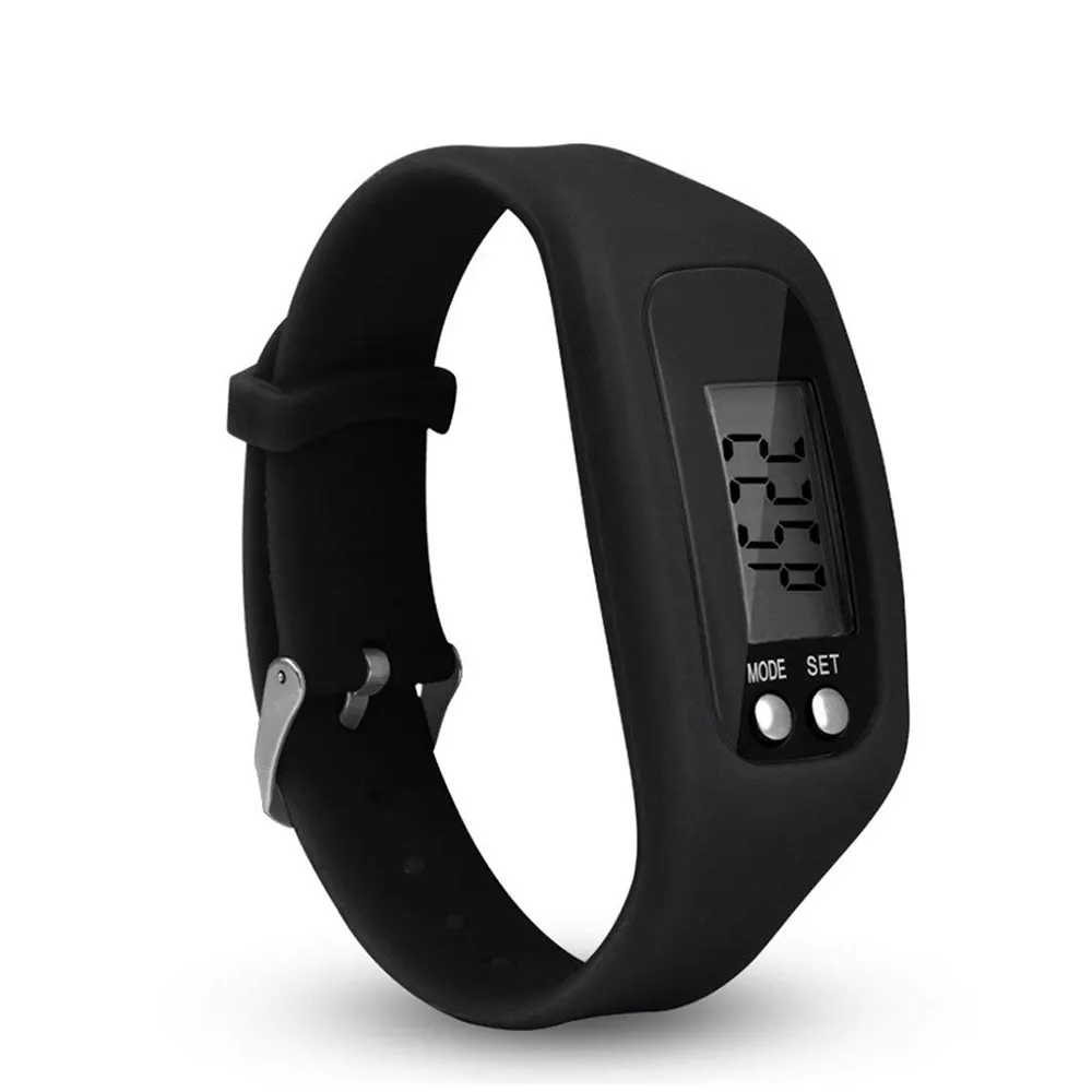 Top Sale Calorie Monitoring LCD Screen Smart Fitness Wristband Pedometer