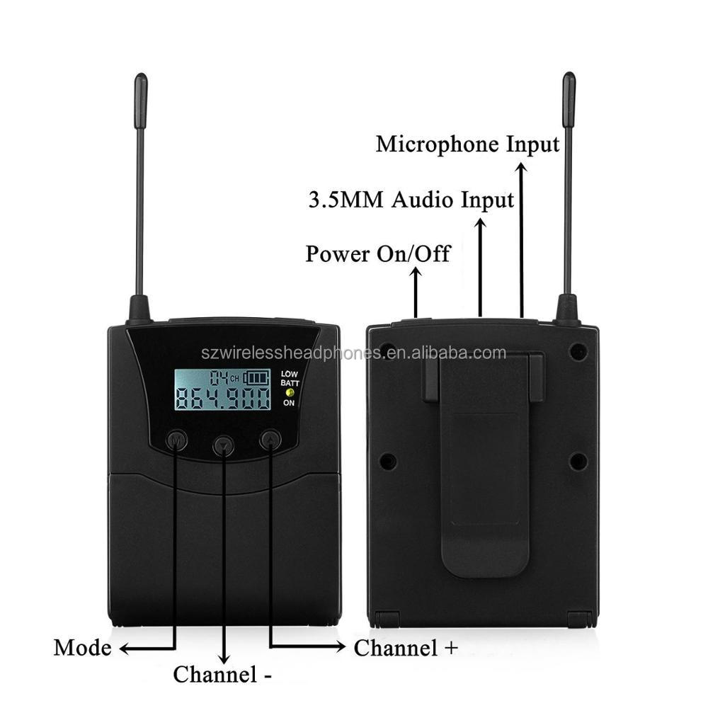 Hi-Fi беспроводная система гида для туров, фитнес-центр с ЖК-дисплеем