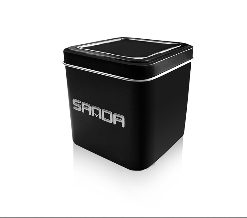 SANDA бренд 003 коробка для часов бумажная коробка для часов металлическая Роскошная подарочная коробка