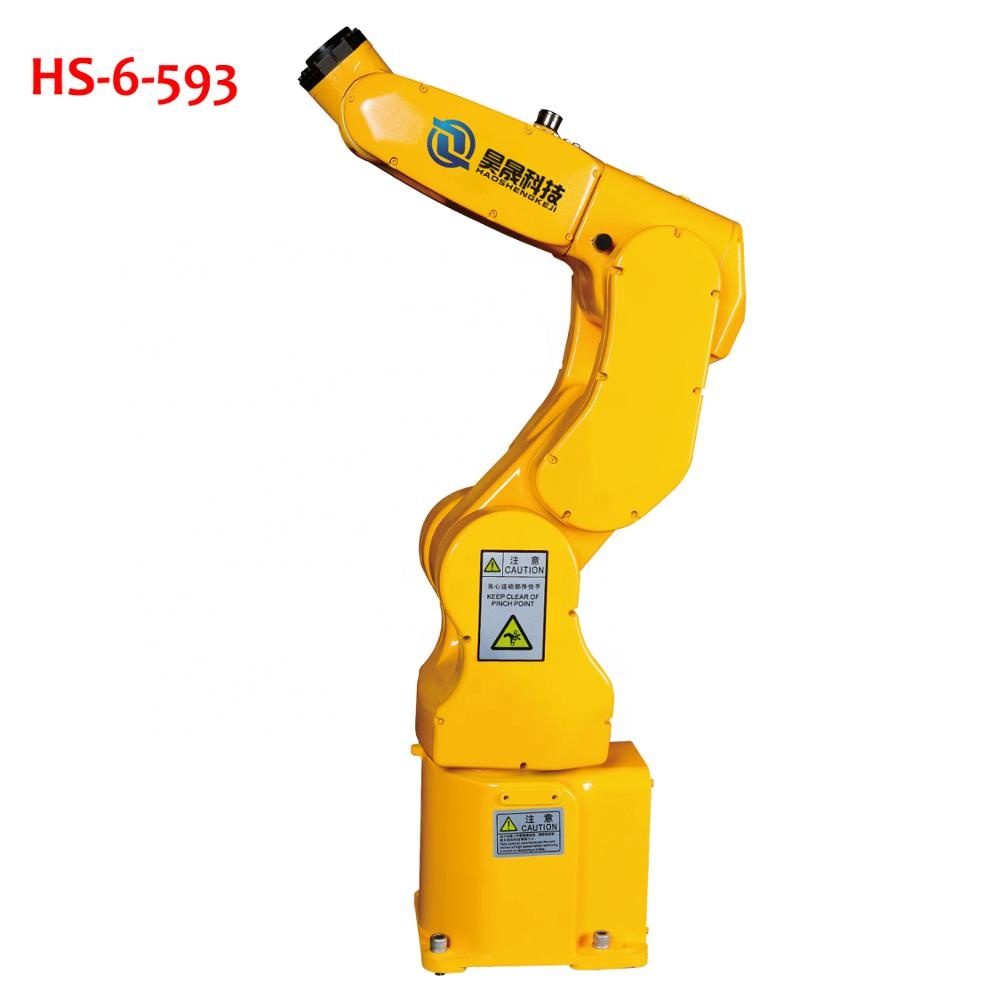 Hot sale 6 axis robotic arm spray painting machine for plastic shell