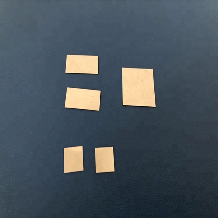 99.99% high purity 0.05mm x 30mm x 35mm rhodium foil for laboratory