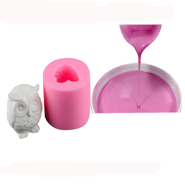 Great fluidity rtv-2 silicone rubber moldmaking compounds for Ceramic Arts