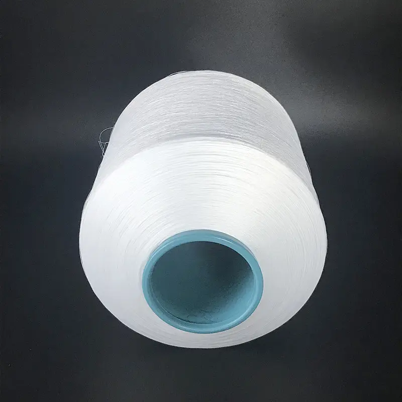 100%polyester China Yarn Recycle Quotation For Ribbons Fabrics With GRS