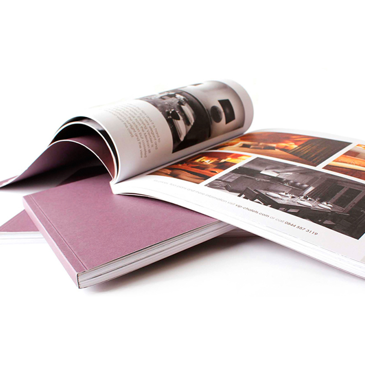 Custom printing booklet catalogue flyers leaflet brochure magazine CMYK coloring