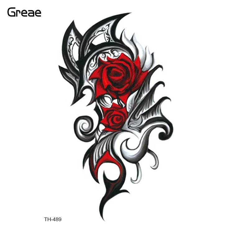 Wholesale Cosmetics Long Lasting Waterproof Fake Body Sticker Tattoo