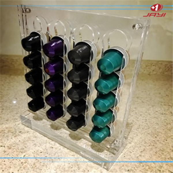 Настольный прозрачный акриловый держатель капсул для кофе nespresso