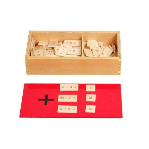 Tiger Montessori материалы: C112 сложение уравнений и сумм Box математические ресурсы обучения