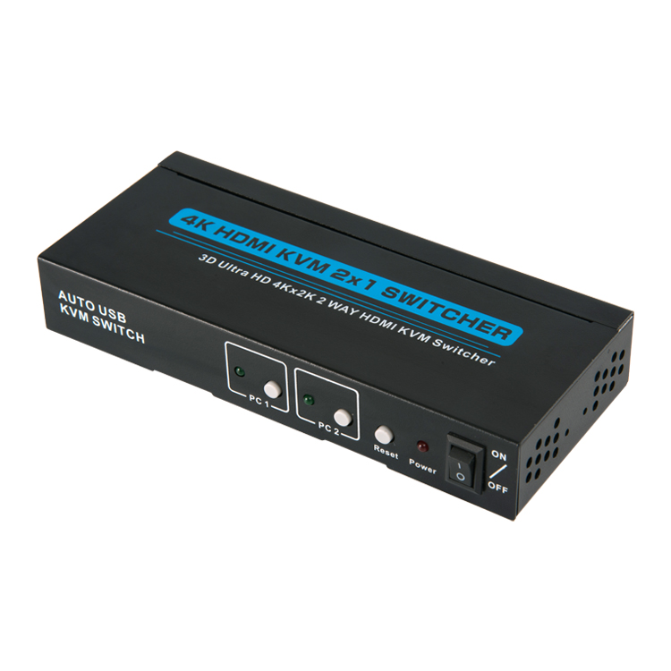 Cверхвысокая чёткость 4k USB2.0 3840*2160 @ 30 Гц HDTV горячих клавиш HDTV 2 порт HDMI переключатель KVM