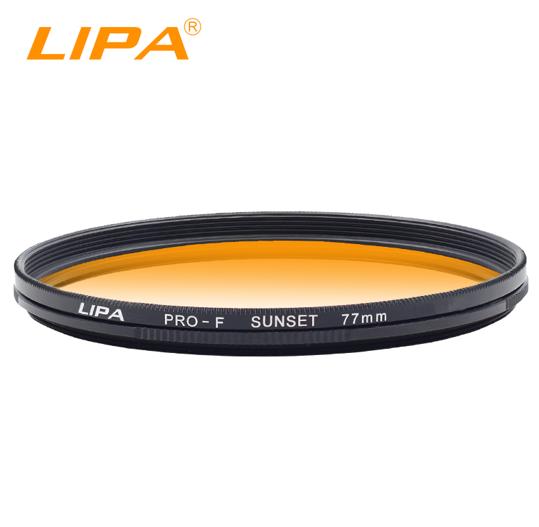 Круглый фильтр заката для камеры Canon Nikon