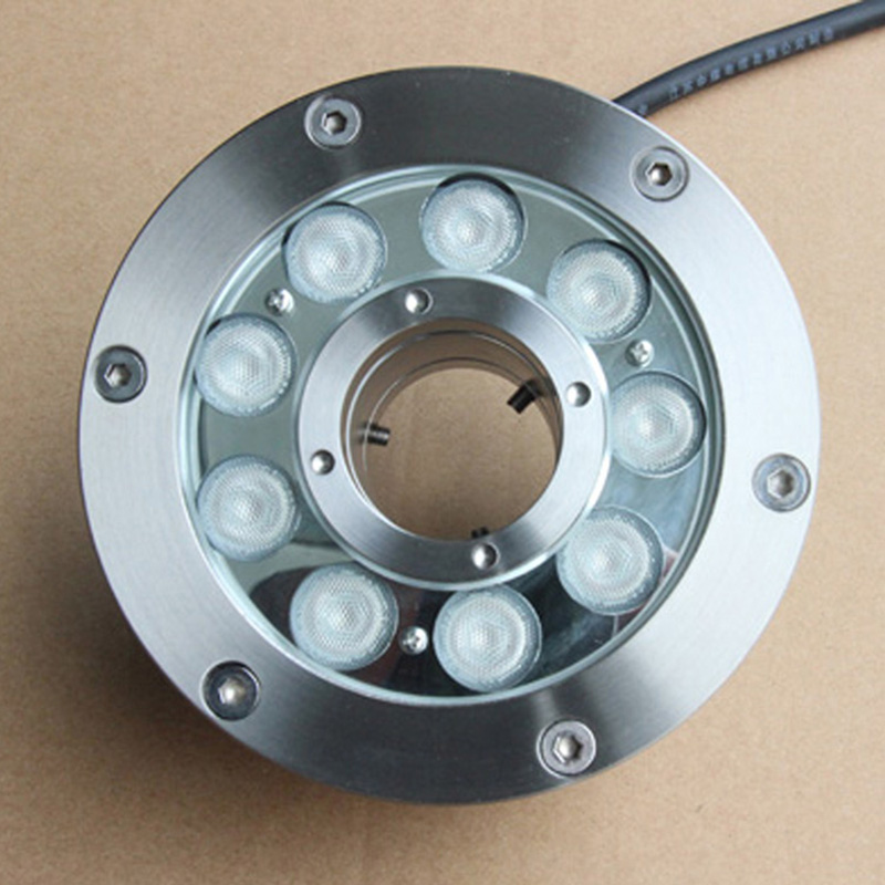 Новаторский регулятор 27 Вт DMX RGB светодио дный фонарь для подводный светодиодный светильник