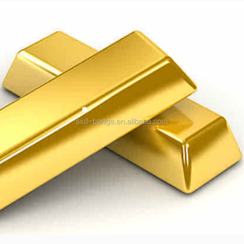 Custom 1 oz gold bar /Art&Collectible Use and Plated Technique tungsten gold bar