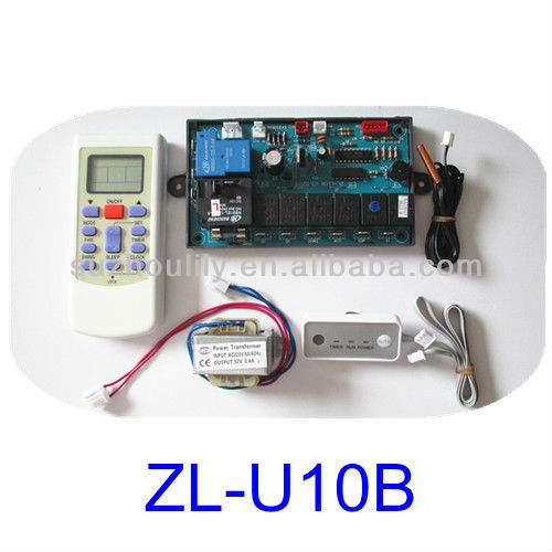 ZL-U10B, универсальный контроллер A/C для шкафа, кондиционера с мини-панелью, Lilytech