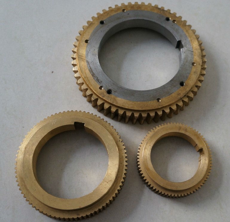 HY00076 Высокая точность cnc механической обработки винт червячная передача колеса